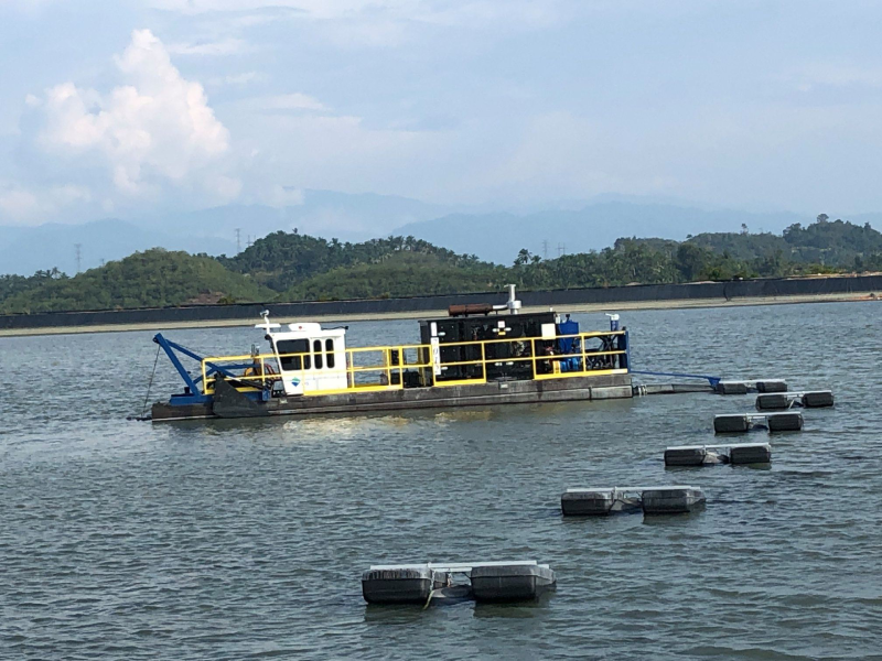 lagoon dredge equipment