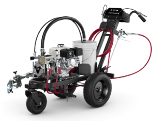 parking lot striping machine