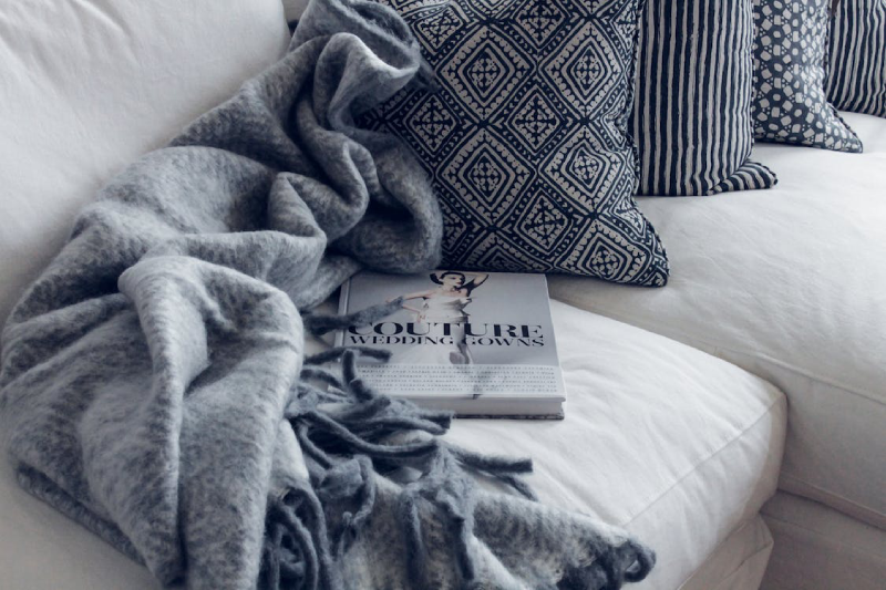 checkerboard throw blanket