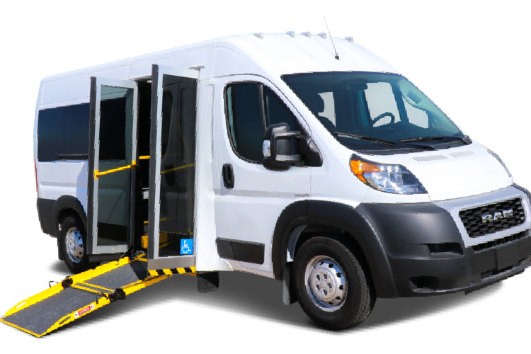 ram promaster wheelchair van