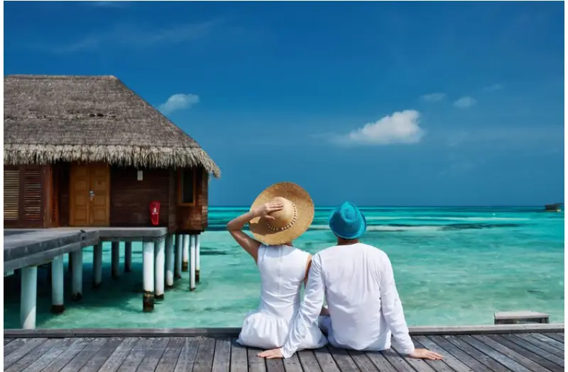 Maldives honeymoon