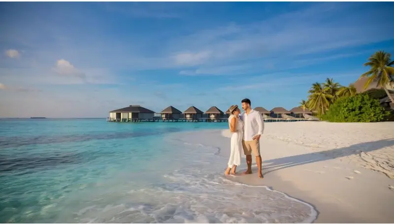 Maldives honeymoon