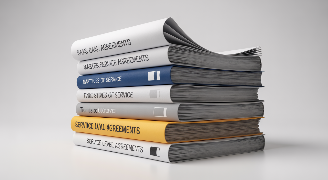 SaaS Agreements Lawyer Reviewing Legal Documents