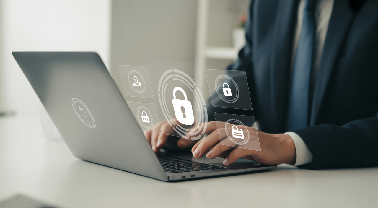 Cybersecurity services setup for protecting small business data and systems